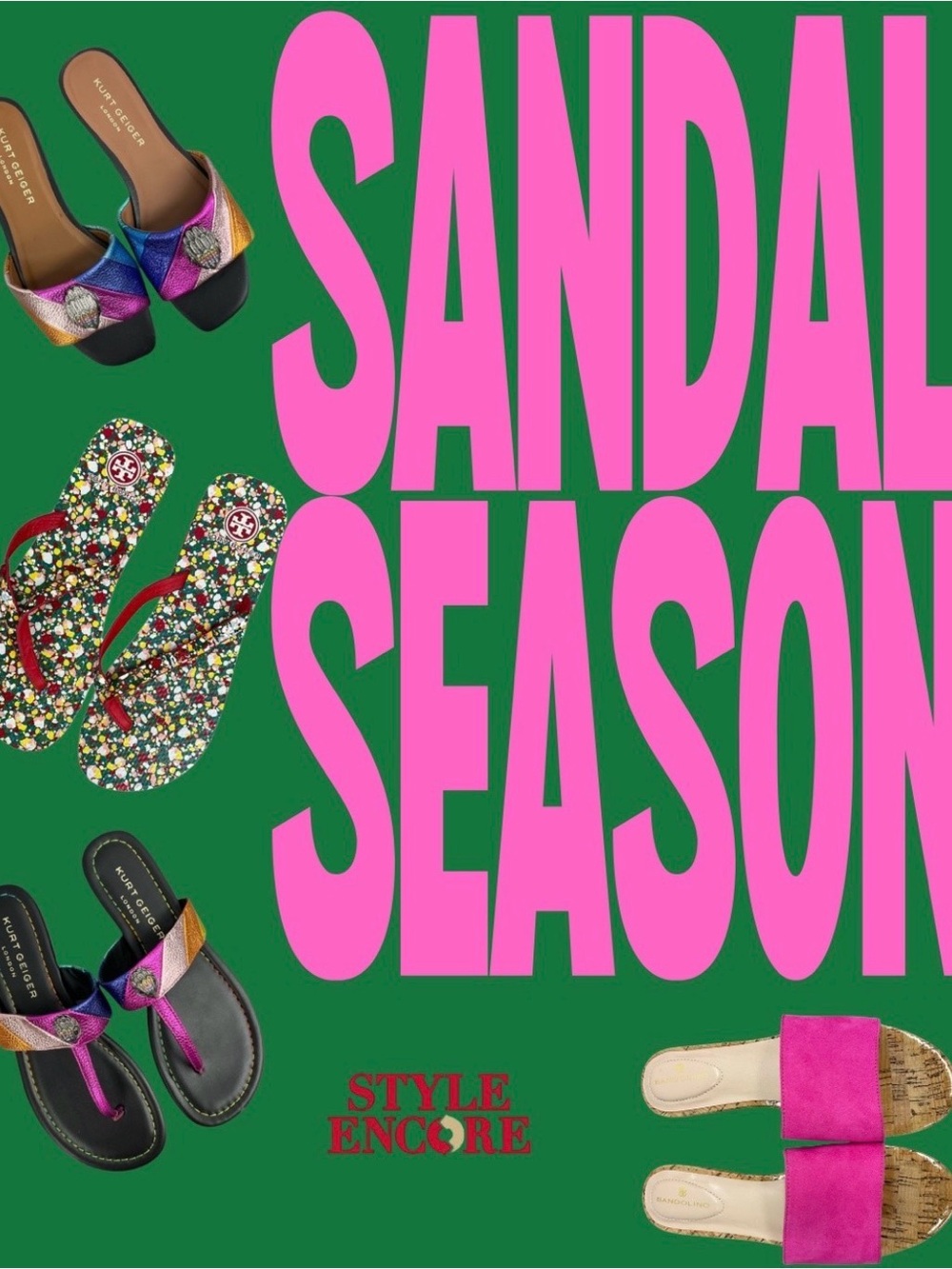 New arrivals of Sandals coming